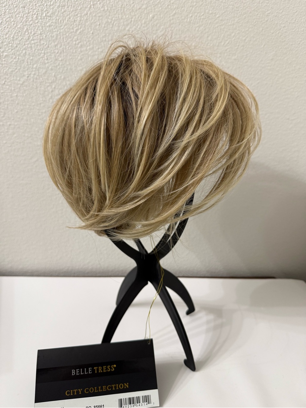 Belle Tress Lenox Wig | Beige Linen | Left Mono Part | Lace Front